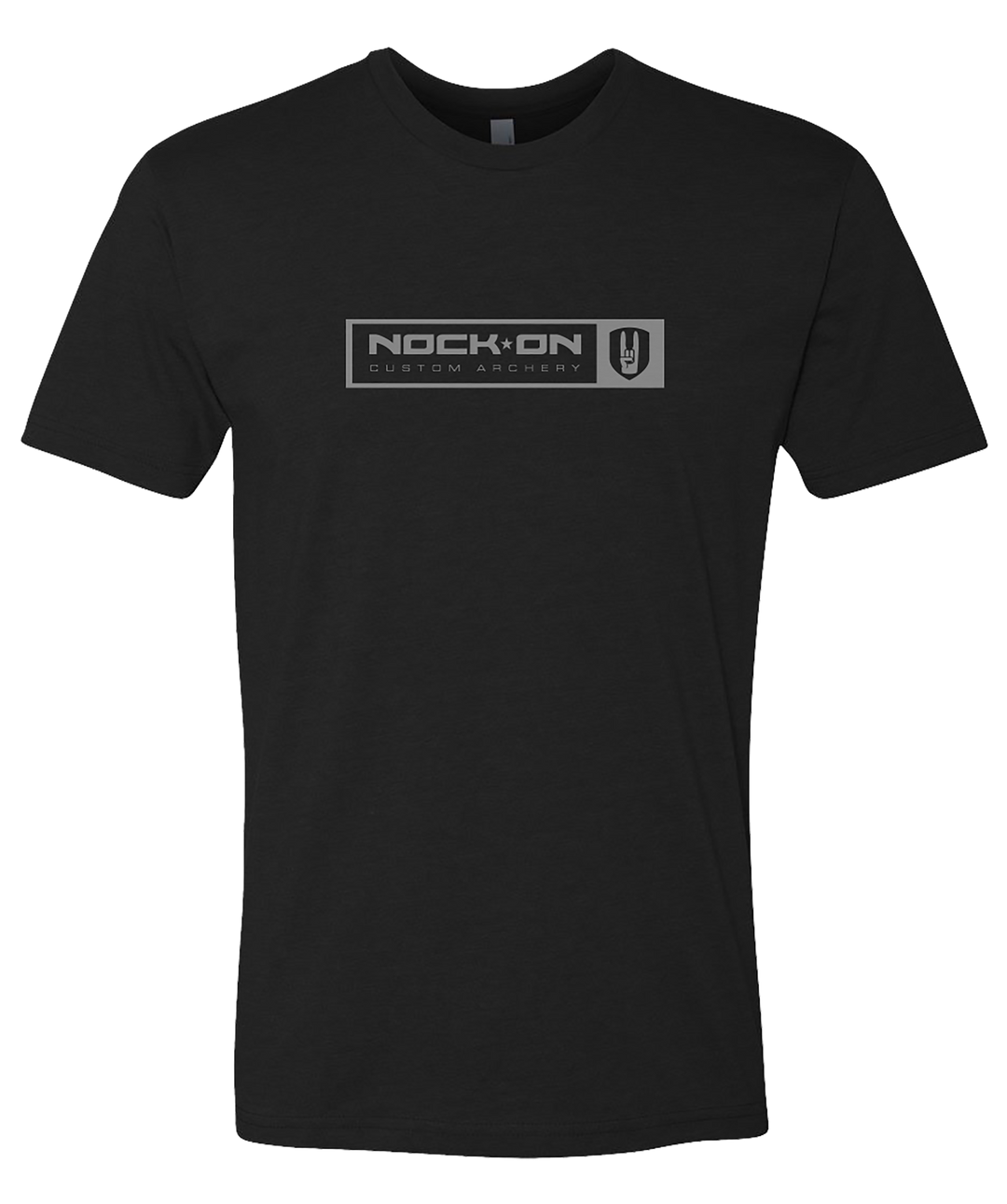 Branded Black Tee