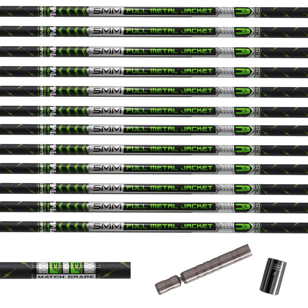 Nock On Full Metal Jacket Pro Series Bare Shafts (12ct) – NOCK ON