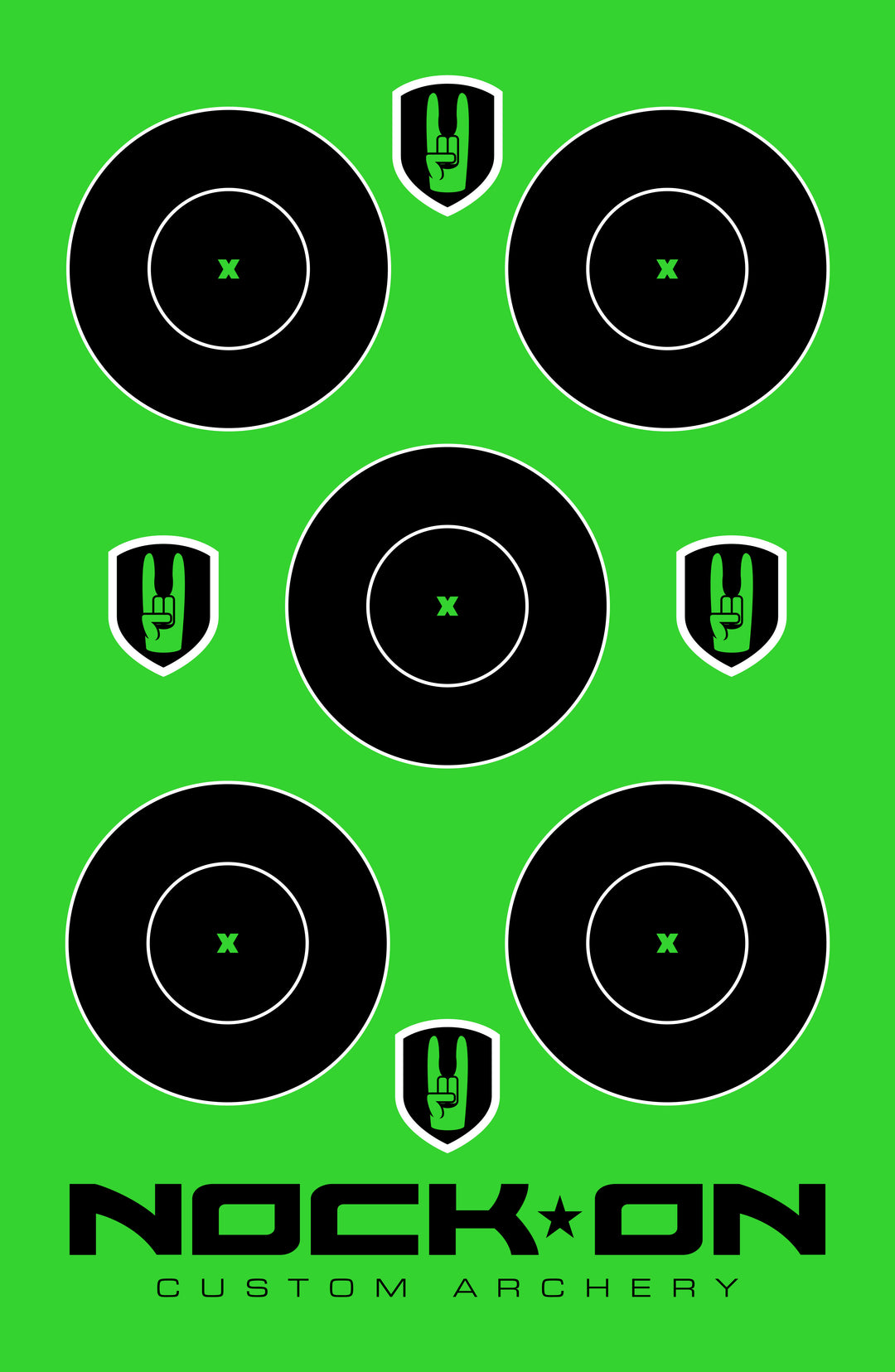 Mid Range Self Mending Archery Target