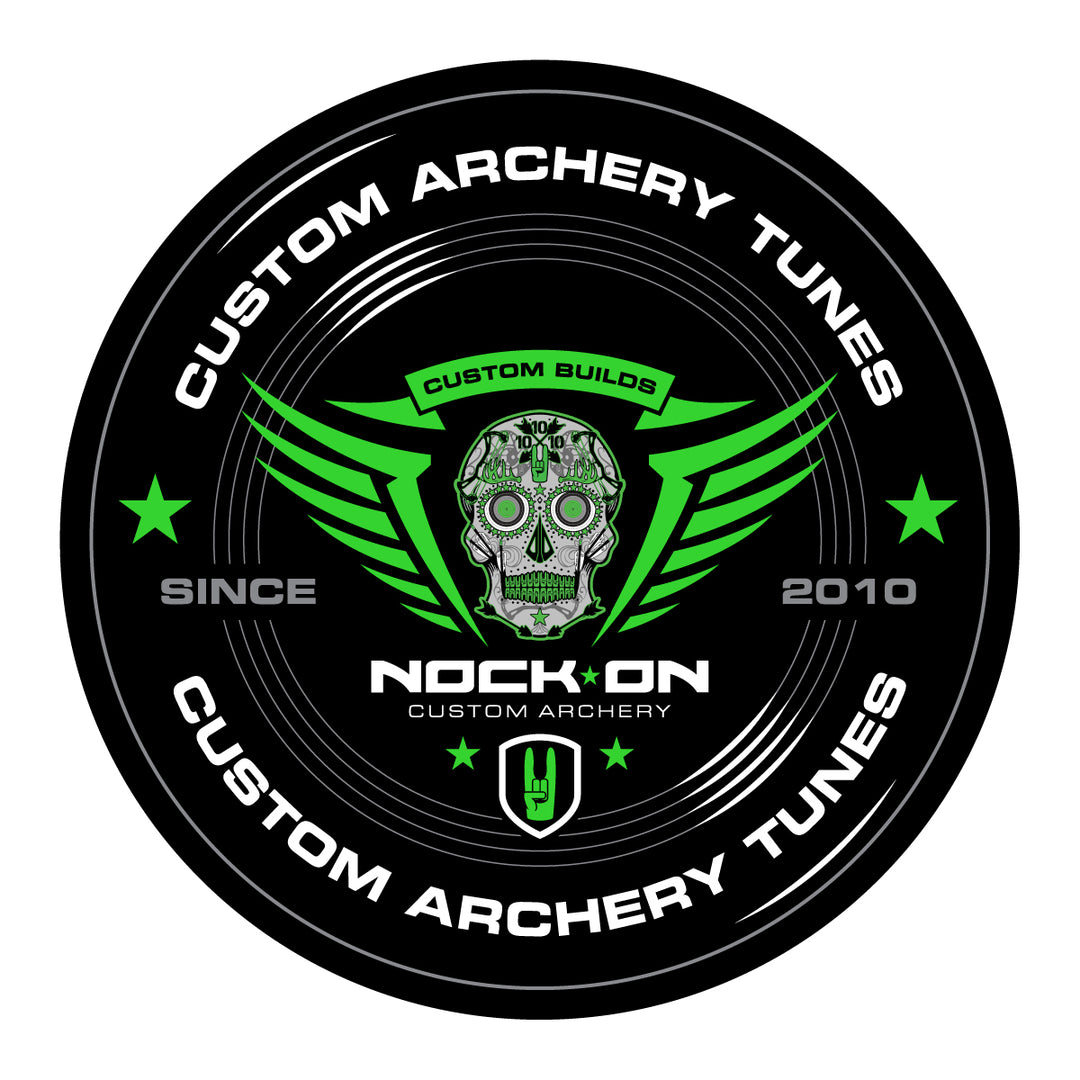 Nock On Custom Tunes Sticker