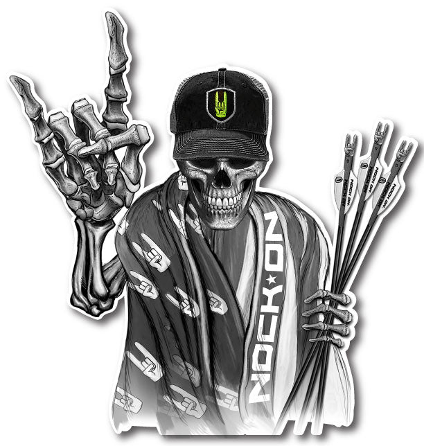 Large Skully Decal