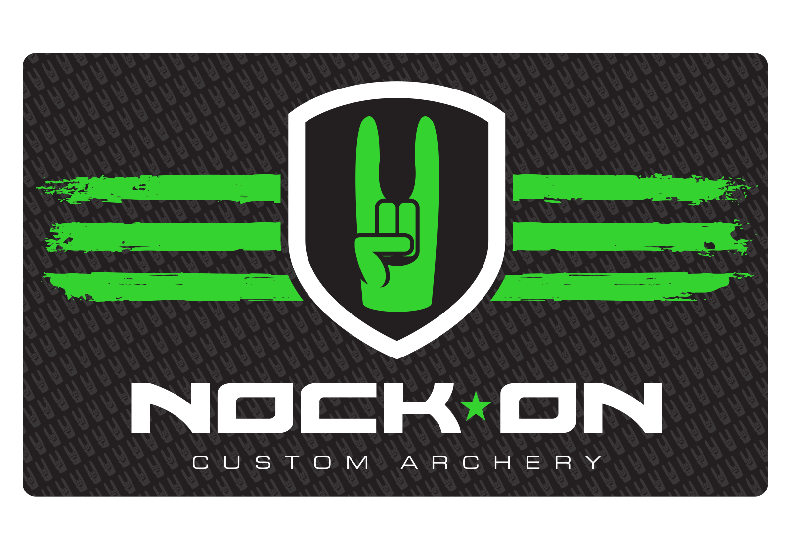 Custom Mats NOCK ON ARCHERY