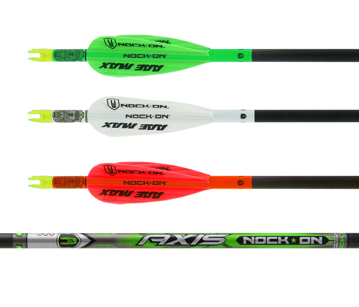 Hand Fletched Axis Match Grade Arrows (12ct)