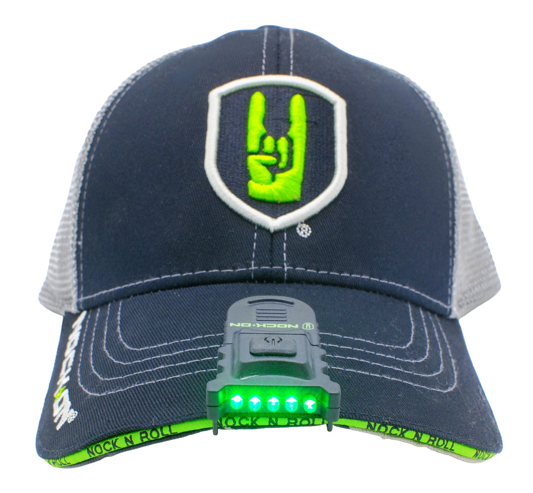 Nock On LED Hat Clip 2 Pk