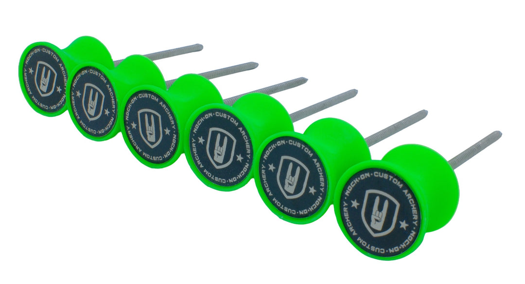 X-Pins Nock On Target Pins- 6 Pack