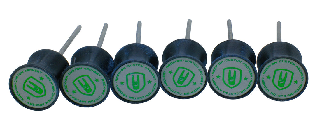 X-Pins Nock On Target Pins- 6 Pack