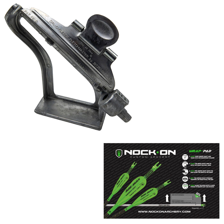 FREE WRAP PAD WITH Bitzenburger Custom Set Fletching Jig