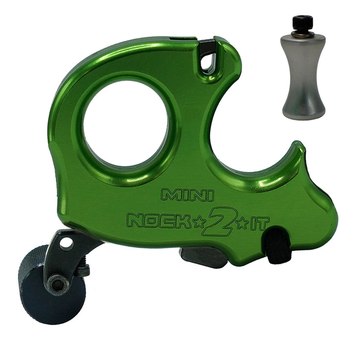 All New MINI Nock 2 It Custom Release-Green- WITH FREE SMOOTH OPERATOR