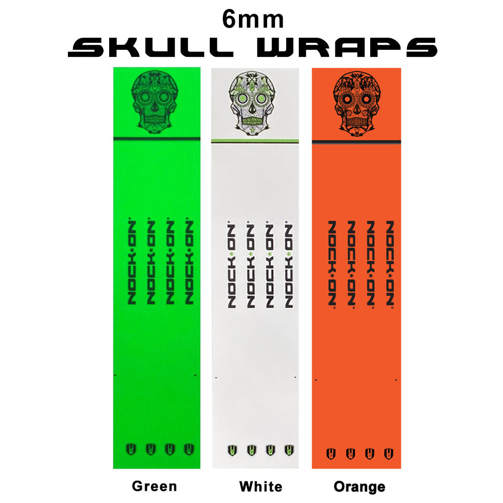 Skull Wraps 6mm NOCK ON ARCHERY