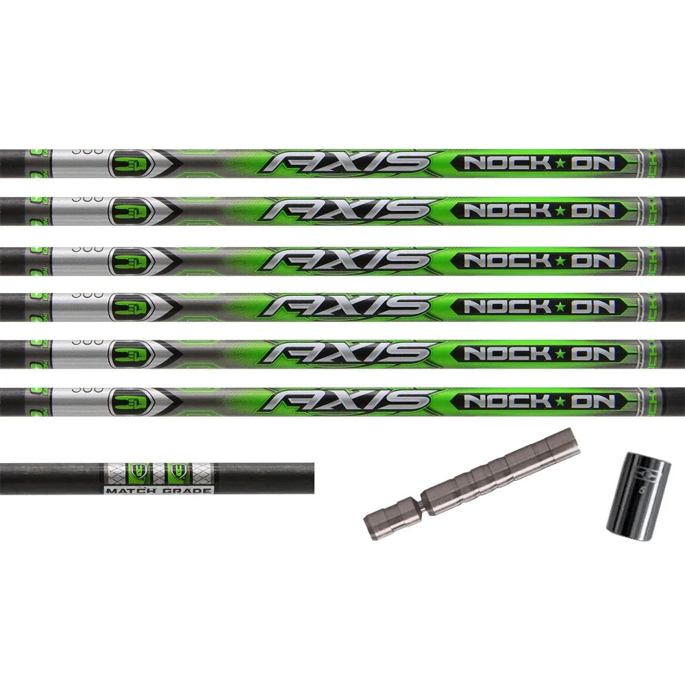 Hand Fletched Axis Match Grade Arrows (6ct)