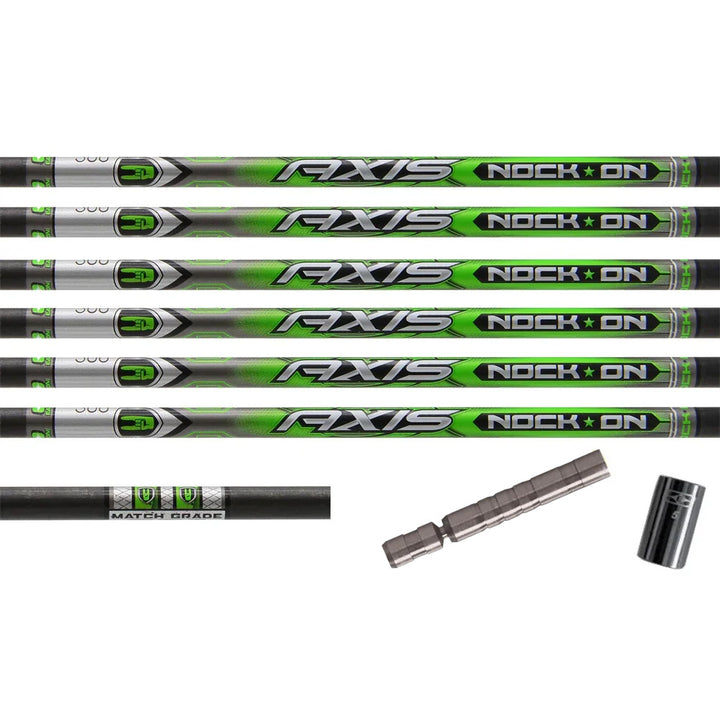 Hand Fletched Axis Match Grade Arrows (6ct)