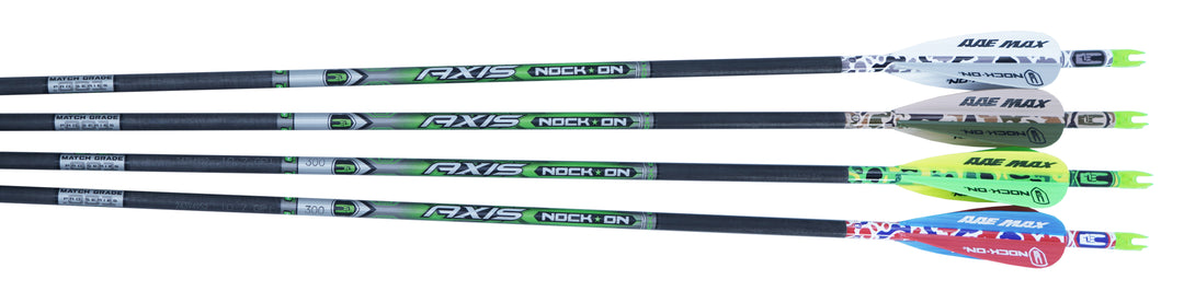 Limited Edition Hand Fletched Axis Match Grade Arrows (12ct)