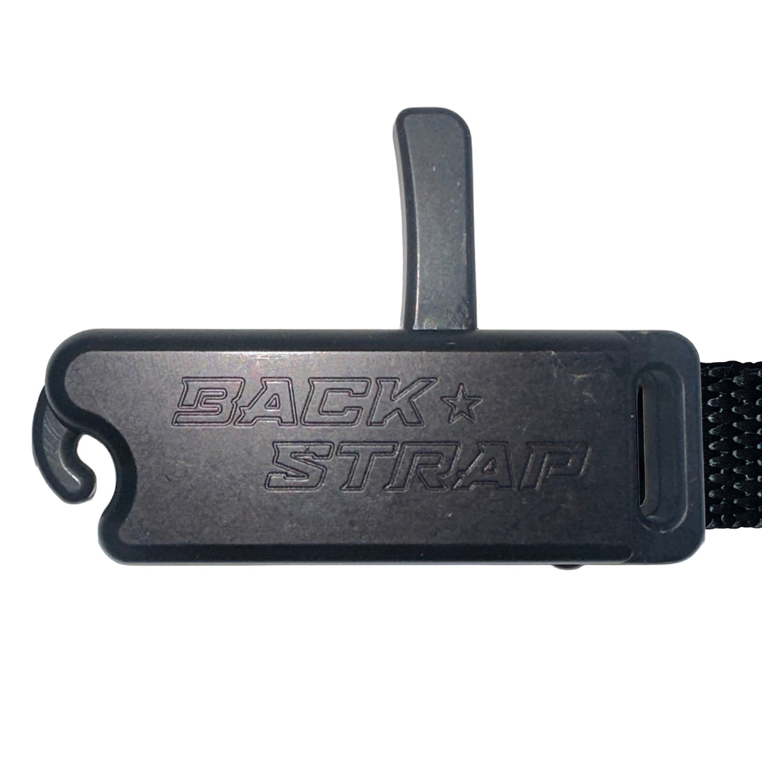 Back Strap Tension-Activated Wrist Release