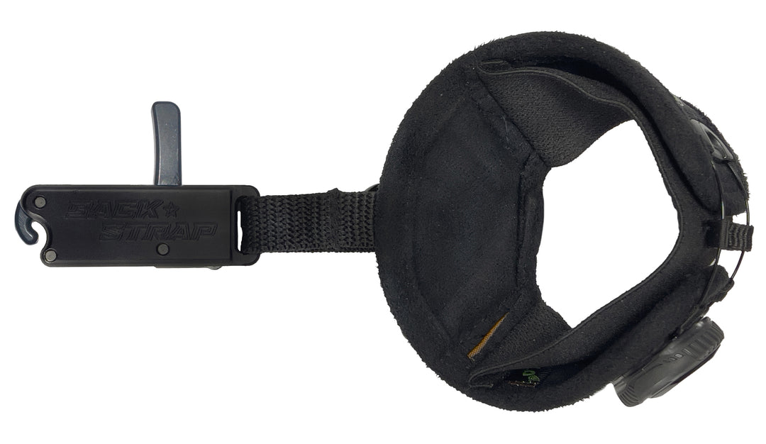 Back Strap Tension-Activated Wrist Release
