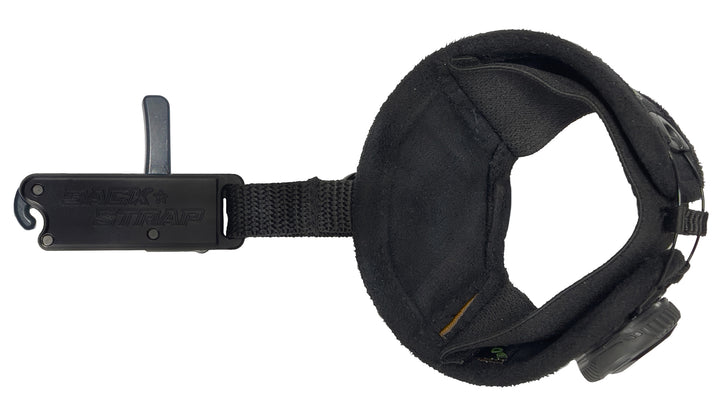 Back Strap Tension-Activated Wrist Release