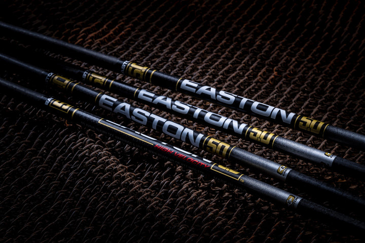 Easton 5.0 Match Grade Bare Shafts (6ct) Includes Brass HIT