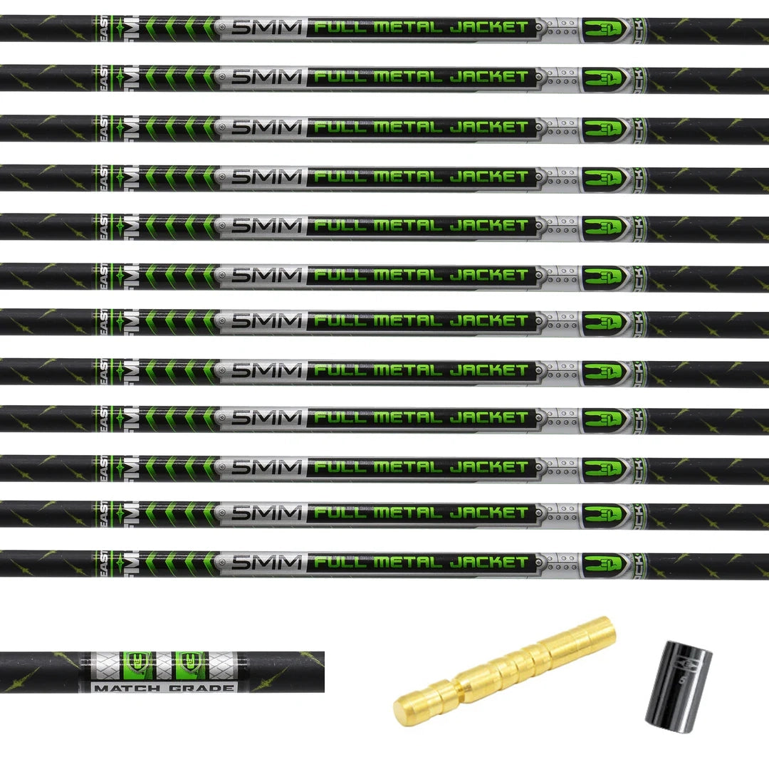Hand Fletched FMJ Match Grade Arrows (12ct)