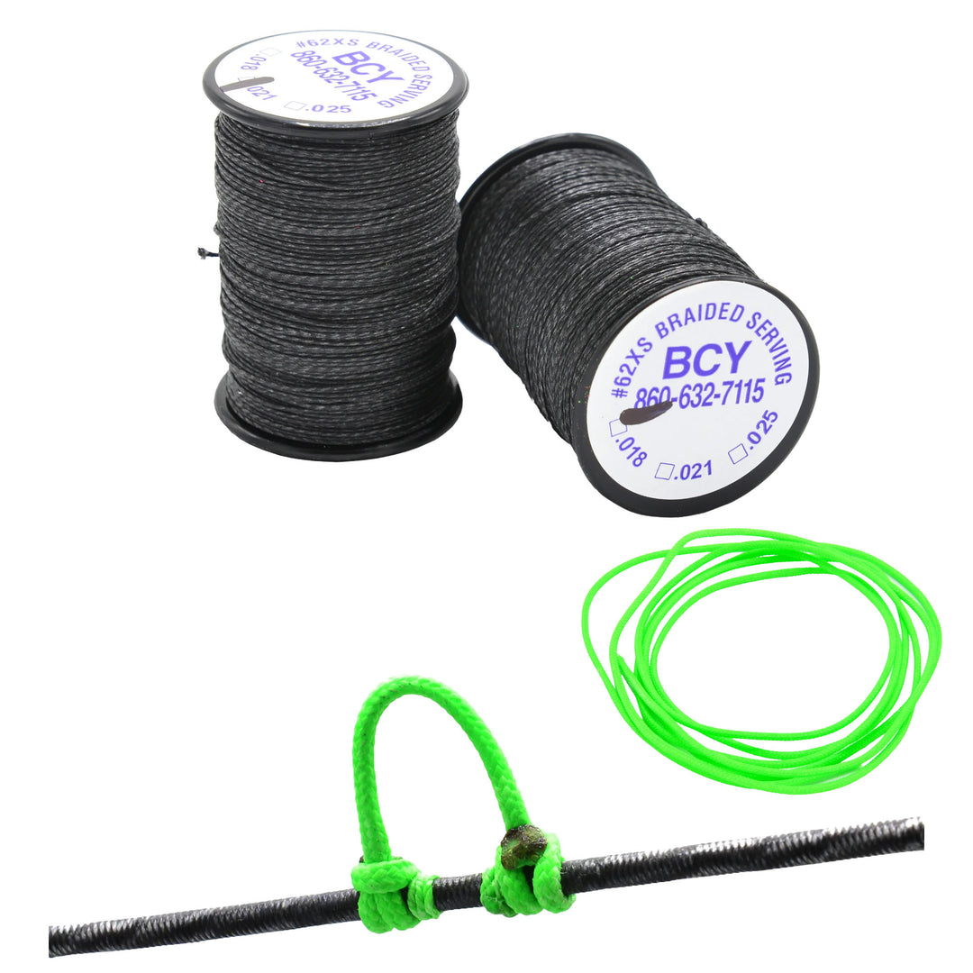 BCY 62 XS Center Serving with FREE GREEN D-LOOP CORD