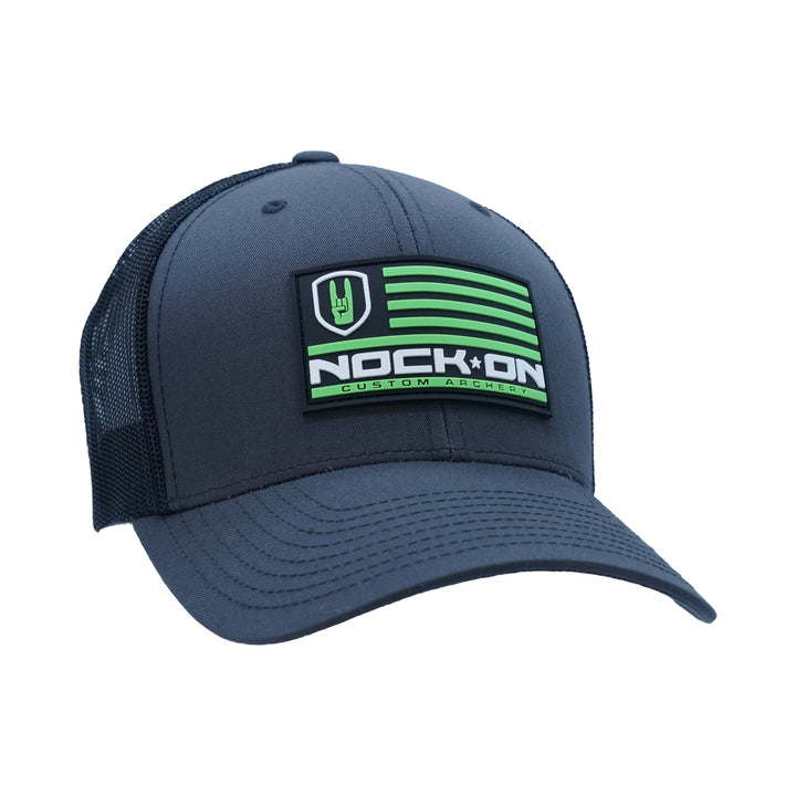 Grey Nock On Nation Hat