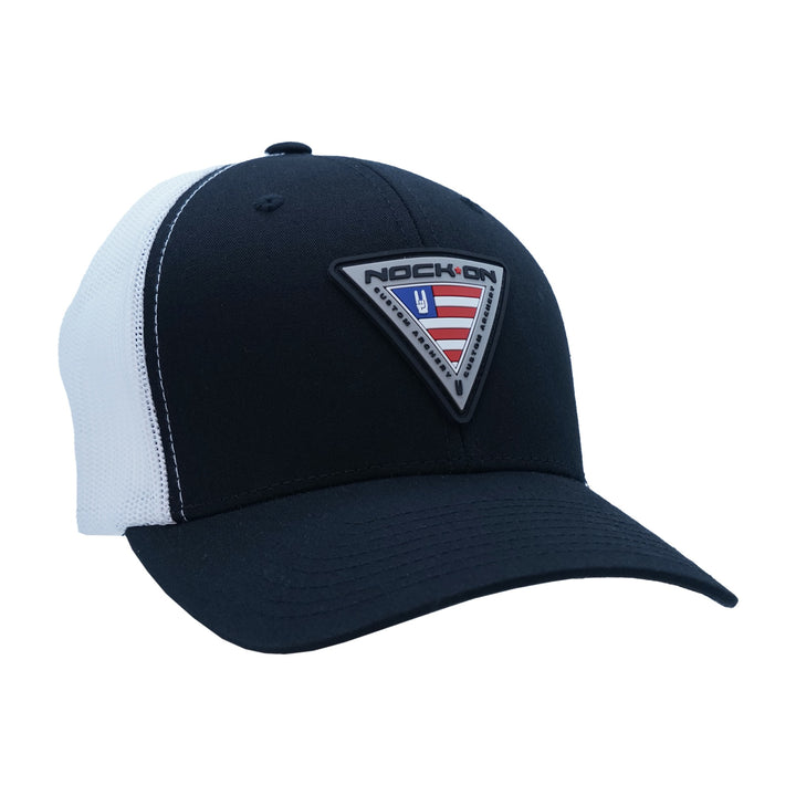 The Patriot Black and White Hat