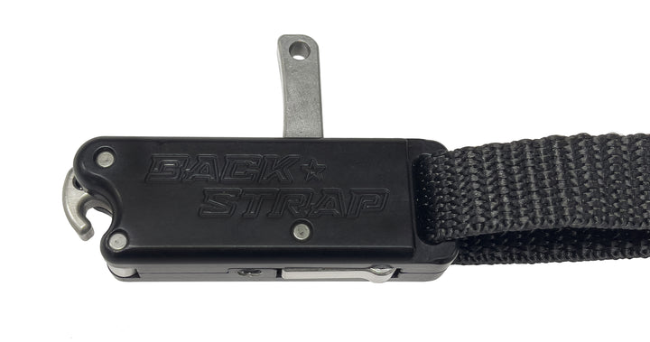 Back Strap Tension-Activated Wrist Release