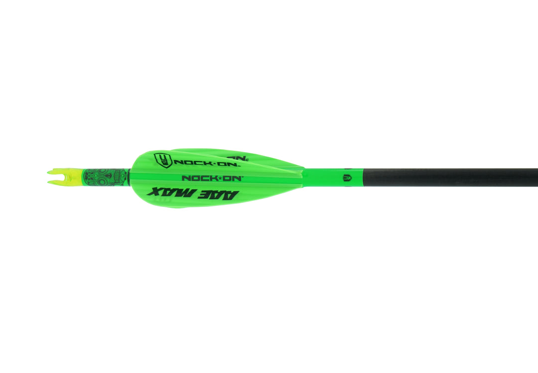 Easton – Nock 5 Mm Fumo (Smoke) – Pacco Da 12 – Push-in Nock Per Frecce