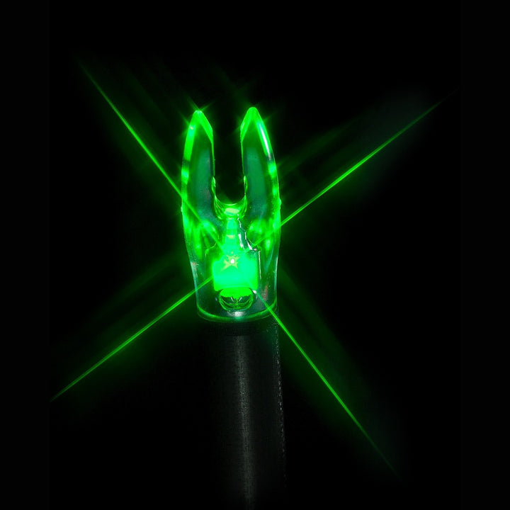 Nockturnal Lighted Nocks GREEN 3pk